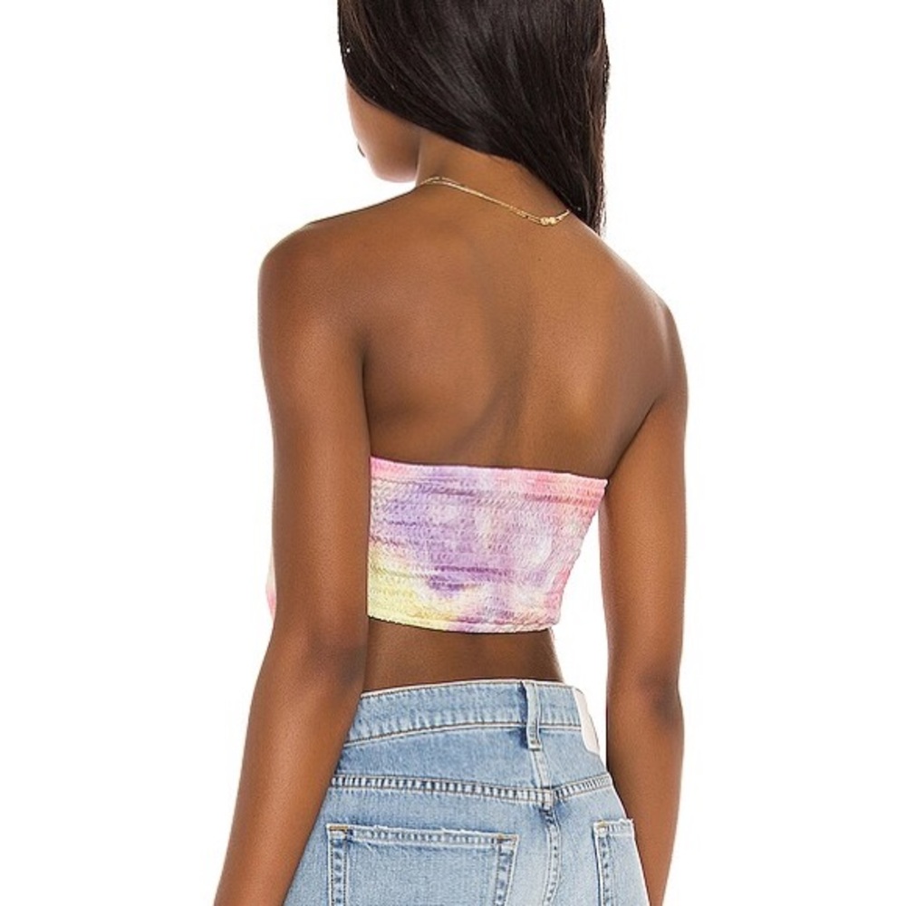 Nwot Superdown Tabitha Reversible Strapless Top I… - image 4